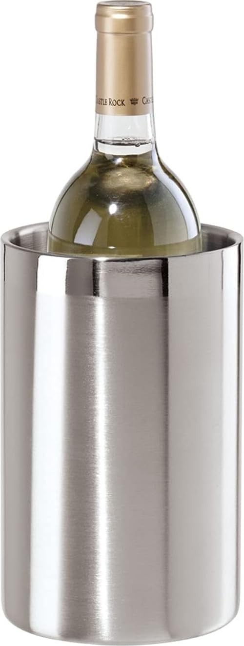 Enfriador de Vino Térmico de Acero Inoxidable – Mantiene tu Botella Fría por Horas