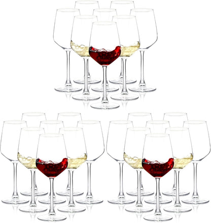 Set de 12 Copas de Vino de Tallo Largo – Ideal para Cenas y Eventos
