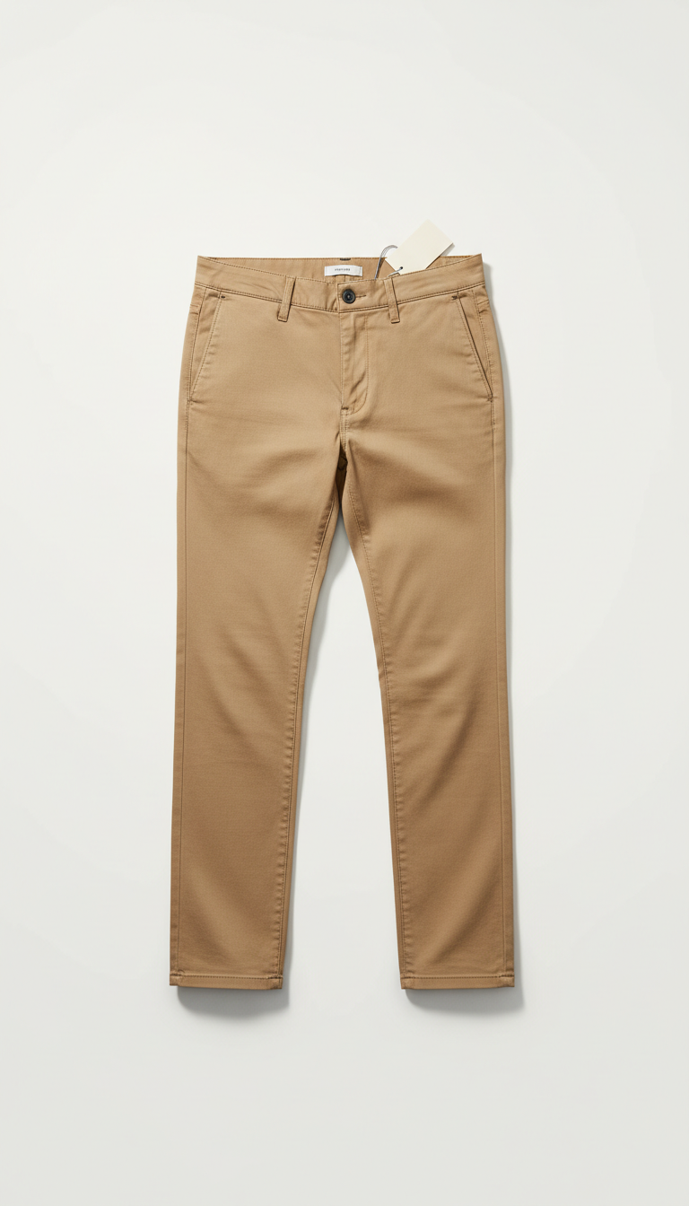 Slim-Fit Sandstone Chinos