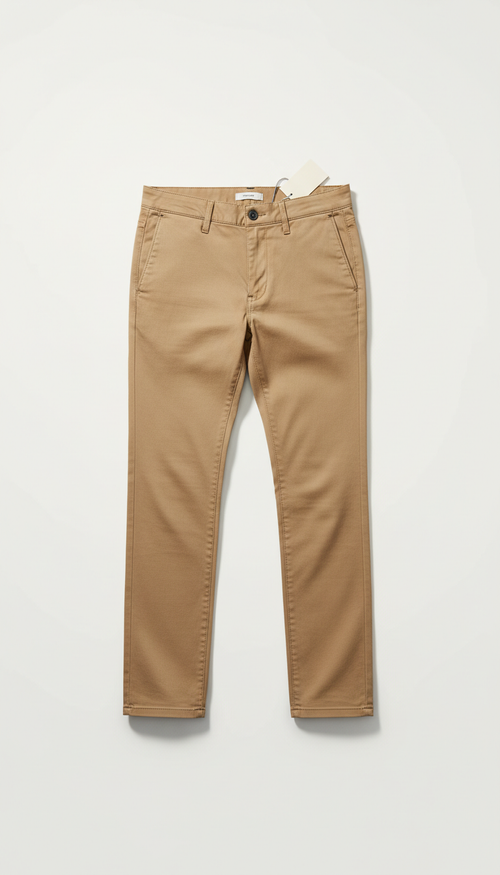 Slim-Fit Sandstone Chinos